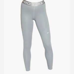 Nike Pro Women's Dri-Fit Training Leggings Tights 7/8 Length Gray M